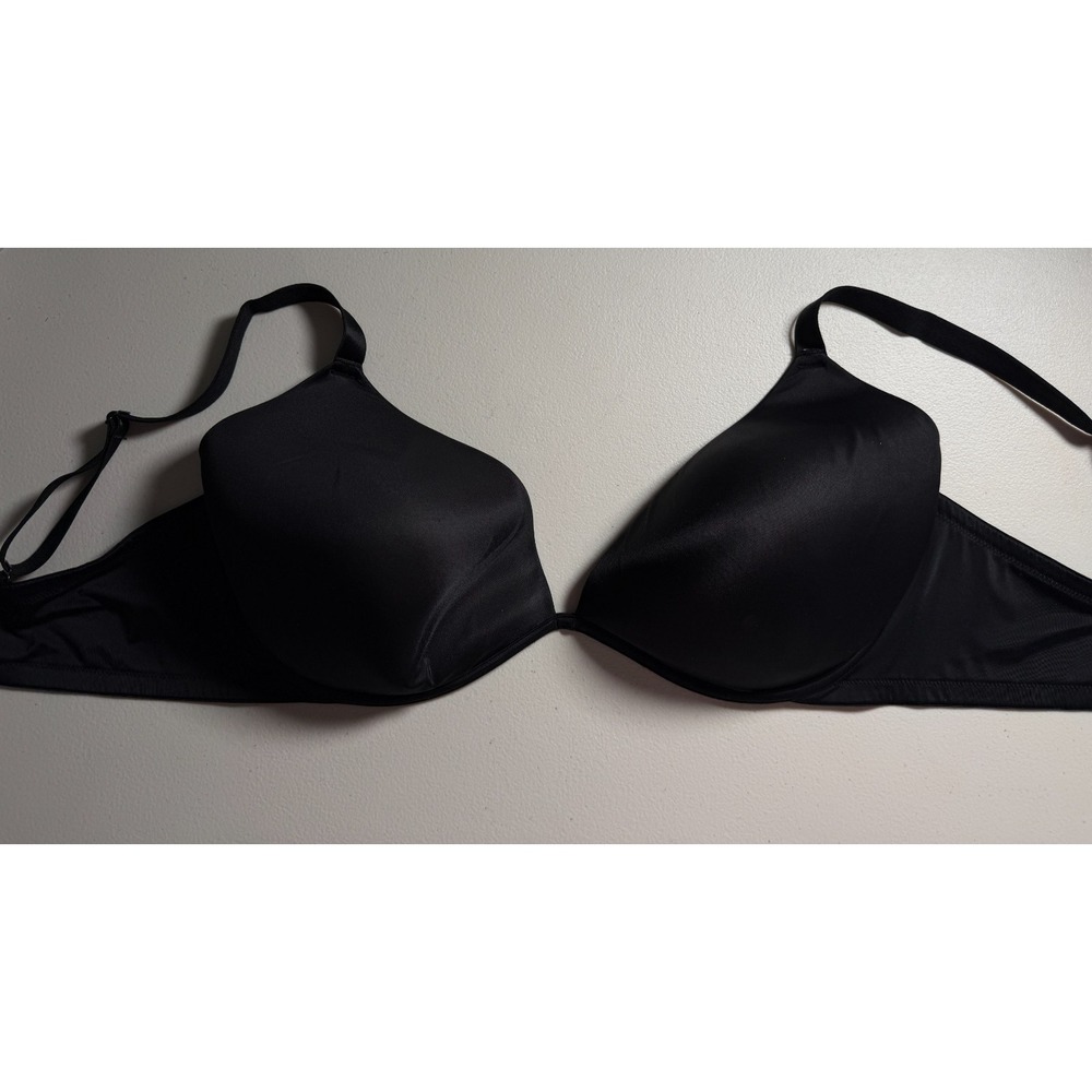 Victoria Secret PINK Womens Bra Size 42DDD Black Lightest Lined Underwire Plunge